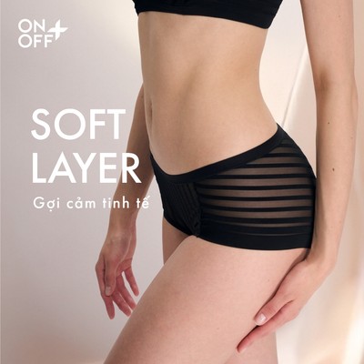Quần lót nữ có ren dáng brief ôm trọn vòng hông mang lại cảm giác thoải mái và dễ chịu ONOFF - 16UQ26A571