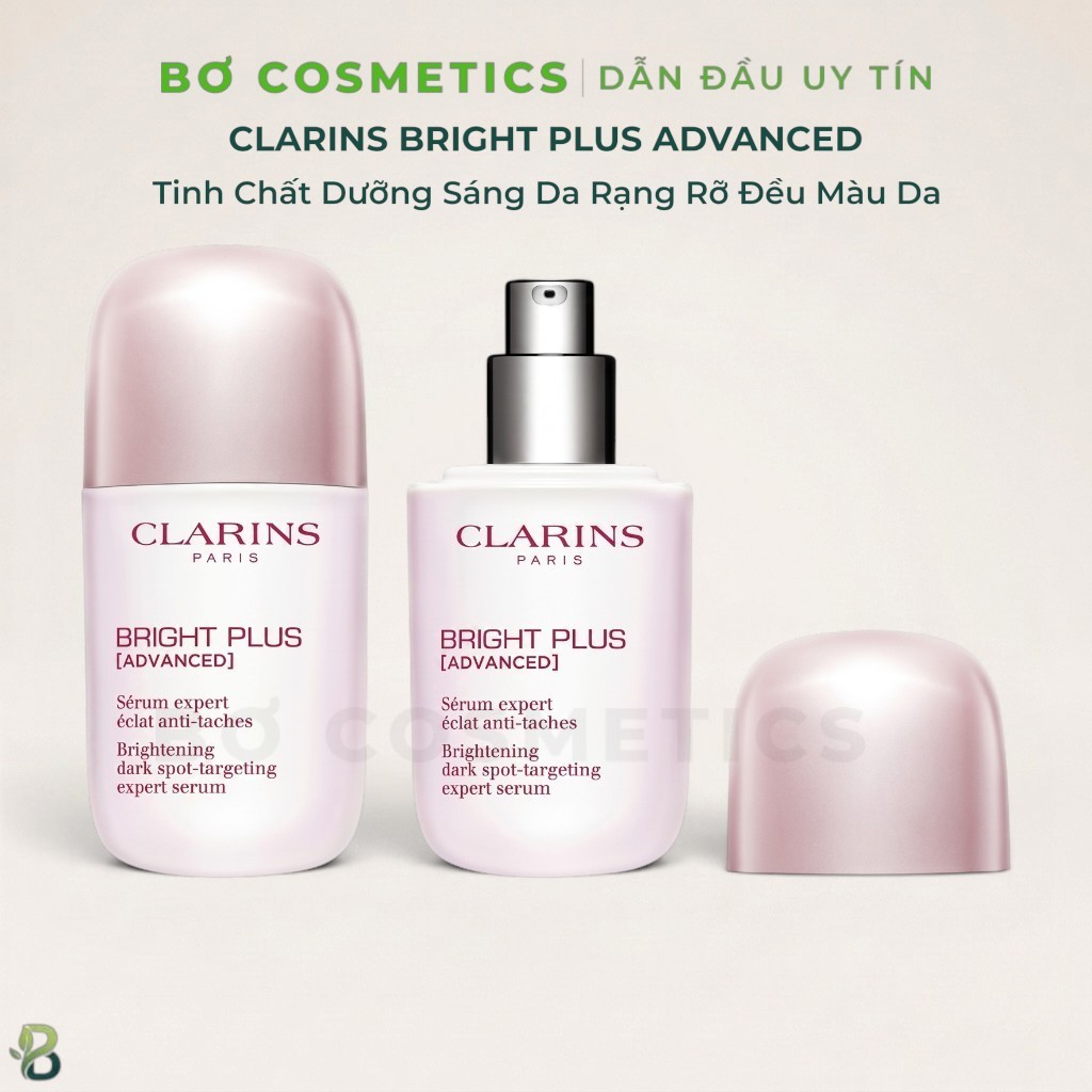Tinh Chất Dưỡng Sáng Da Rạng Rỡ Clarins Bright Plus Advanced Brightening Dark Spot Đều Màu Da