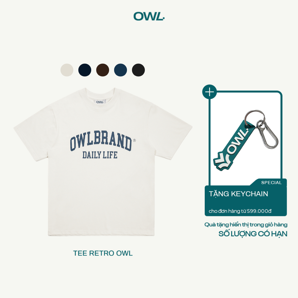 Áo thun Owlbrand Retro
