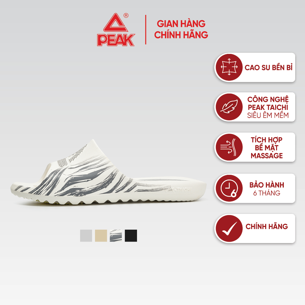 Dép PEAK Taichi Slippers nhẹ êm, thoáng khí  ET53917L