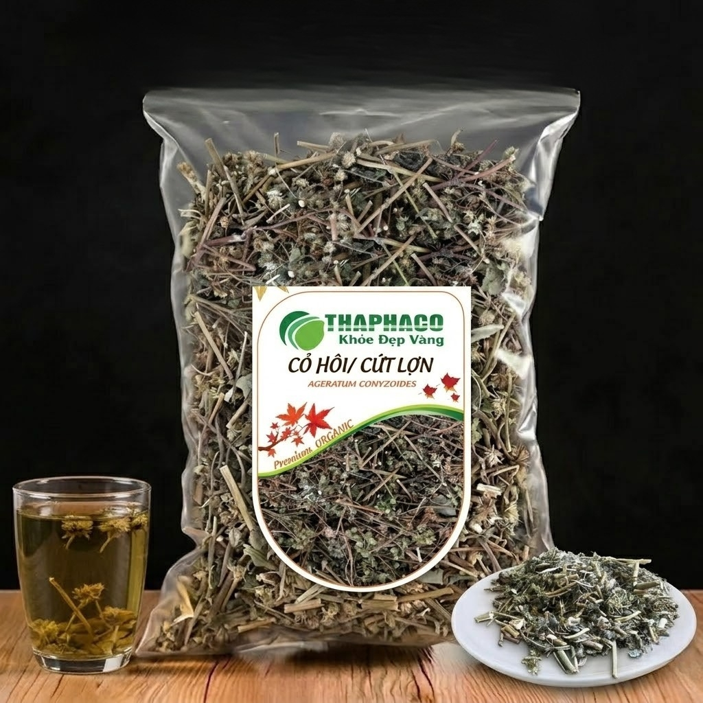 [Combo giá rẻ] Cây cứt lợn khô Tấn Phát 2kg