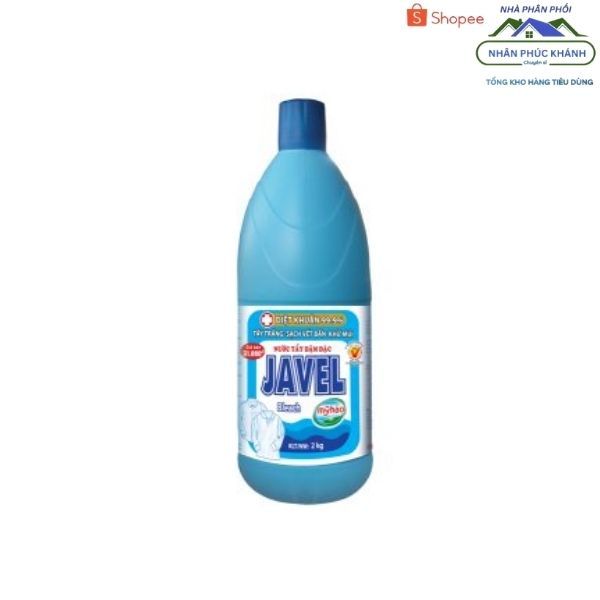 [1 Thùng/ 6 Chai] Tẩy Javel Lix 2Kg