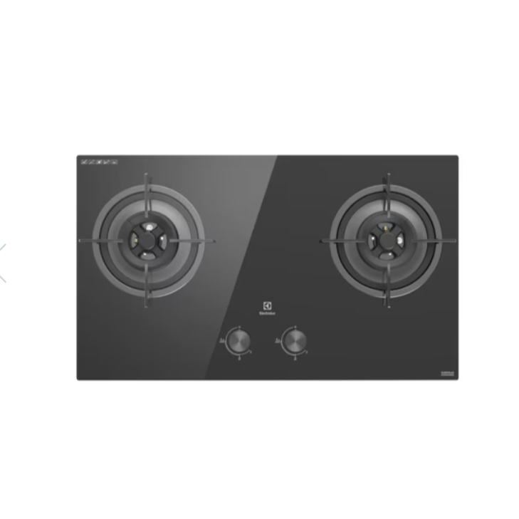 [CHÍNH HÃNG] Bếp Gas Âm 2 Vùng Nấu Electrolux EHG7230BE - Kính Cường Lực - Có Đầu Hâm - Công Suất 4.