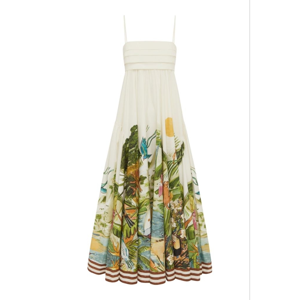 Ale toucan tango midi dress /đầm midi toucan tango Ale