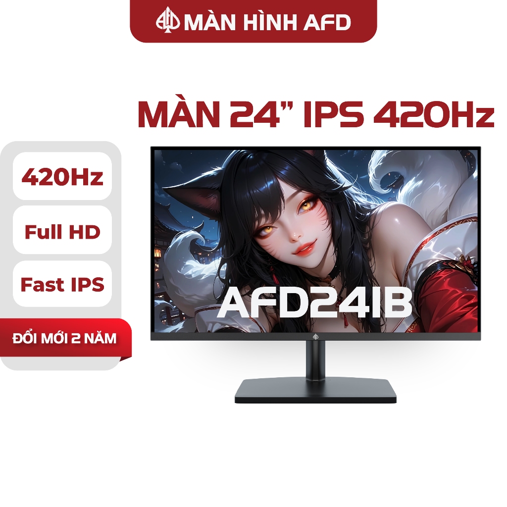 Màn hình AFD 241B 24'' FHD 420hz 0.3ms Fast IPS Hồng quang lượng tử điểm