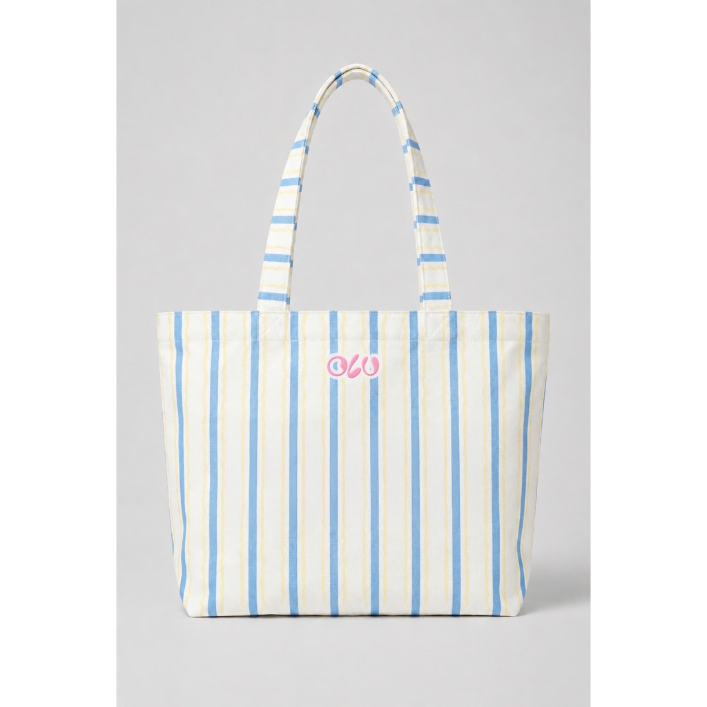 Túi tote OLV sọc Striped Tote Bag phù hợp mọi dịp | BigBuy360 - bigbuy360.vn