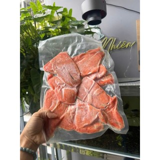 VÂY, ỨC , LƯỜN , VỤN CÁ HỒI . khay 500g. (giao hỏa tốc)
