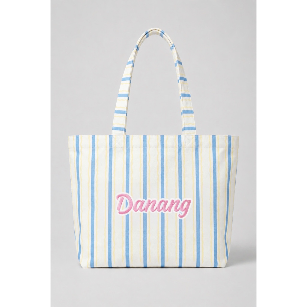 Túi tote OLV sọc Striped Tote Bag phù hợp mọi dịp | BigBuy360 - bigbuy360.vn