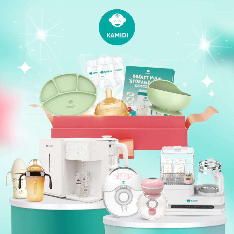 (Quà tặng không bán) Quà tặng khi mua máy hút sữa Kamidi -Ombee -Easy Mom
