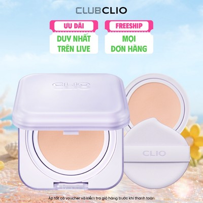 [LIVE] Phấn Nước Mịn Lì, Che Phủ Lỗ Chân Lông Clio Kill Cover Mesh Blur Cushion (15gx2)