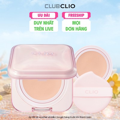 [LIVE] Phấn Nước Hiệu Ứng Căng Bóng Clio Kill Cover Mesh Glow Essential Cushion SPF50+ PA++++ (15Gx2)
