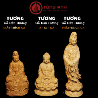 Bộ 3 Tượng Phật Mini PT-60 Tượng Phật Quan Âm - Tượng A Di Đà - Trang Trí Ô Tô , Bàn Làm Việc