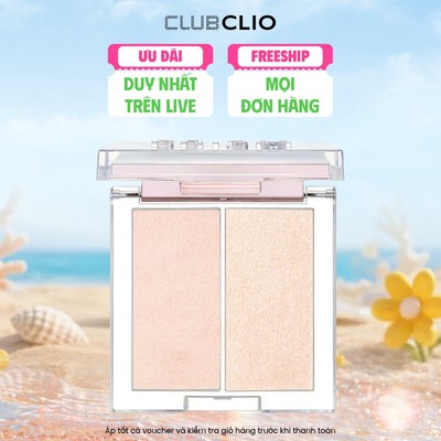 [LIVE] Phấn Bắt Sáng Clio Prism Highlighter Duo 7G