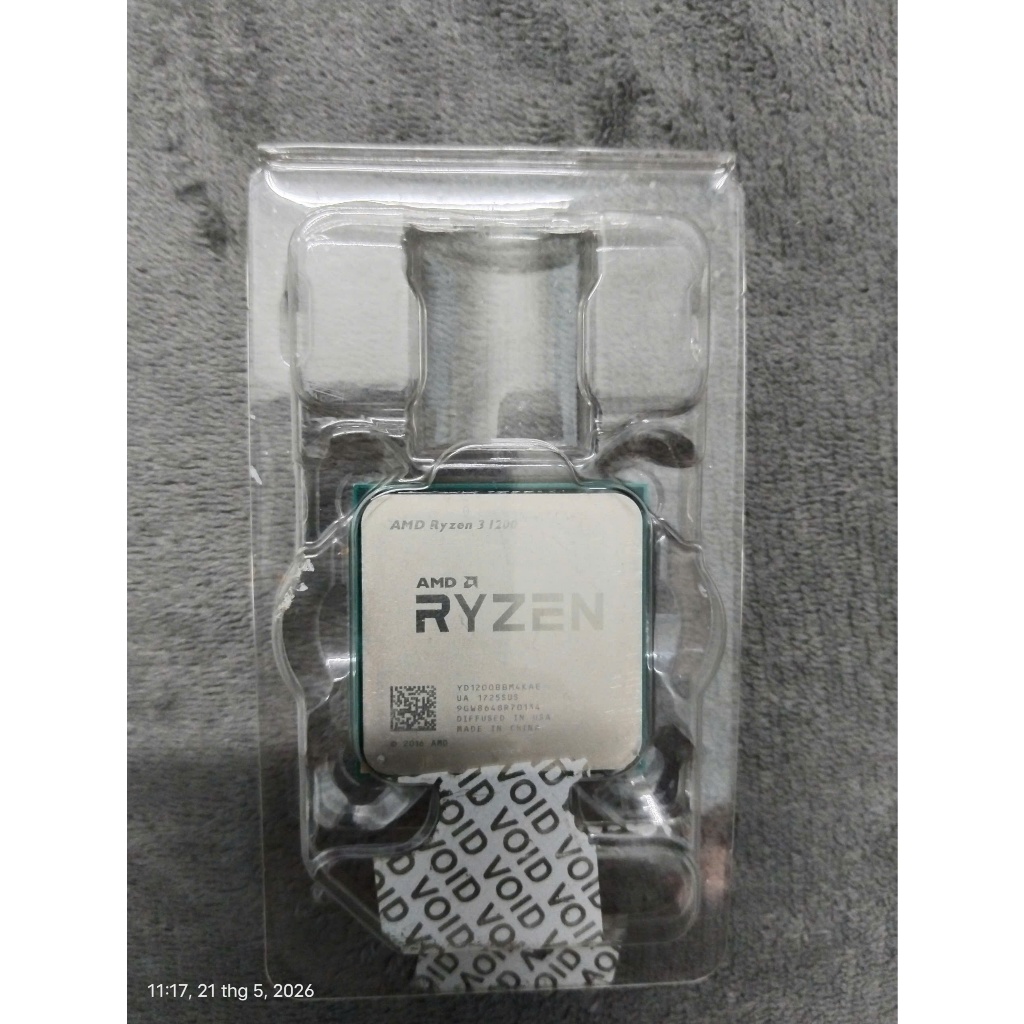 CPU AMD RYZEN 3 1200 cũ