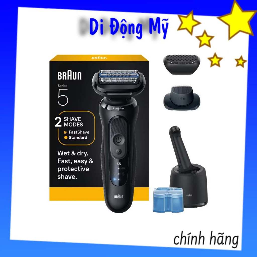 Máy Braun Series 5 5160 - Dao cạo râu Braun Khô và Ướt S5 5160CC