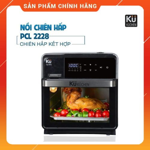 Nồi chiên không dầu kết hợp hấp KUCHEN PCL2228