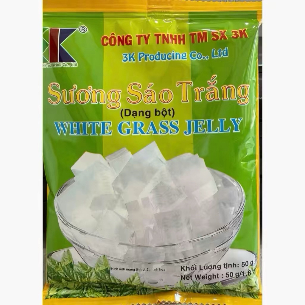 Bột sương sáo 3k trắng & đen (10gói)