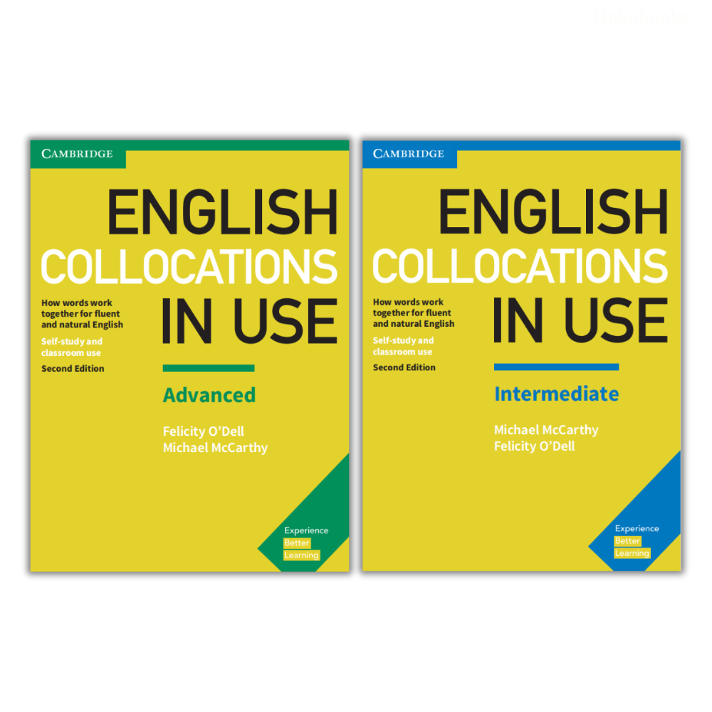 Sách - English Collocations in Use (Second Edition): Intermediate/Advanced - Bản in màu laser đẹp