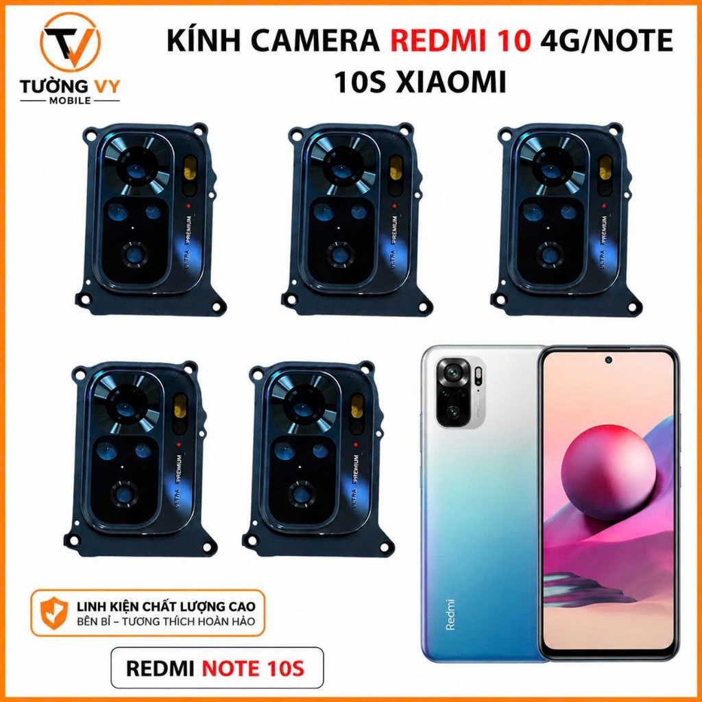 Kính camera redmi note 10 4G note 10S Xiaomi
