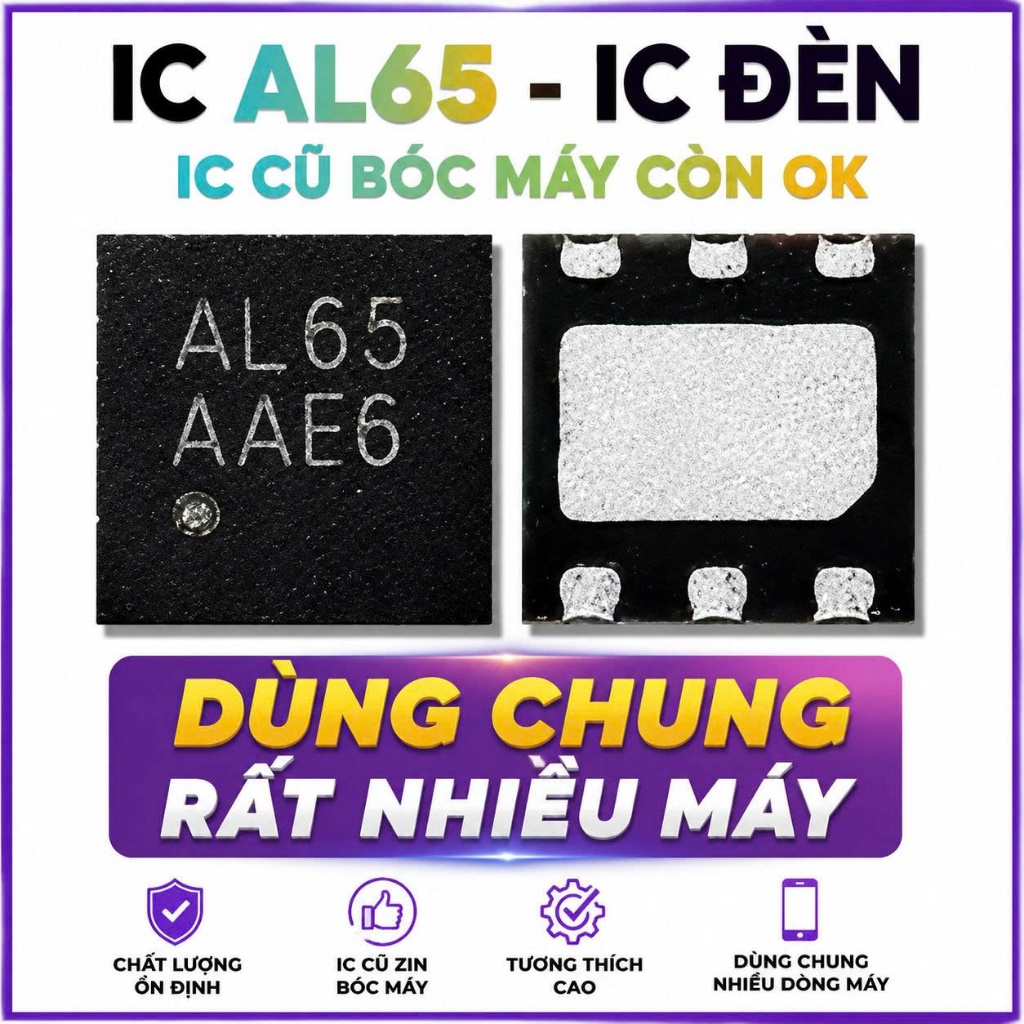 ic đèn AL65- hàng bóc máy