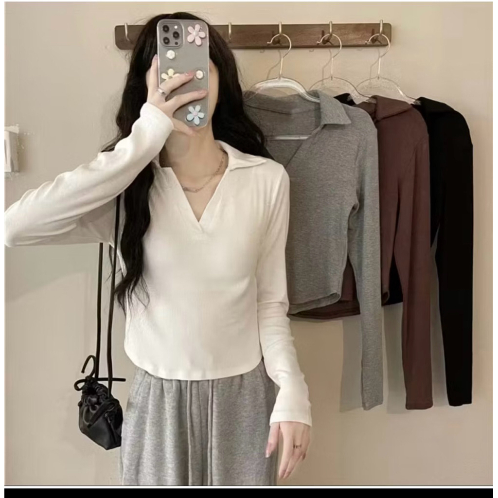 [ CÓ BIGSIZE ĐẾN 120KG] áo polo tay dài (k7) co dãn  dày dặn loại tốt