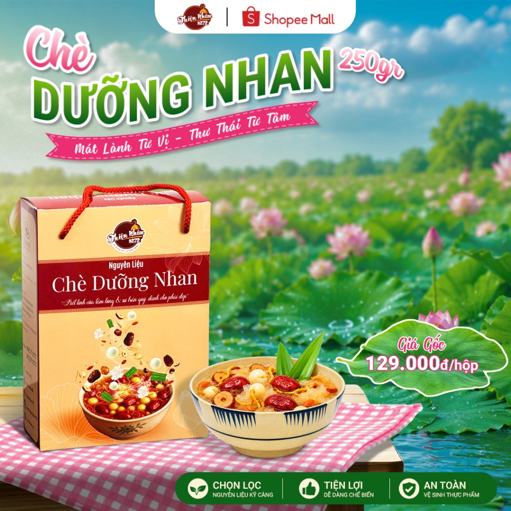 Chè Dưỡng Nhan Set Nhỏ Với 14 Vị Nguyên Liệu - 250gr
