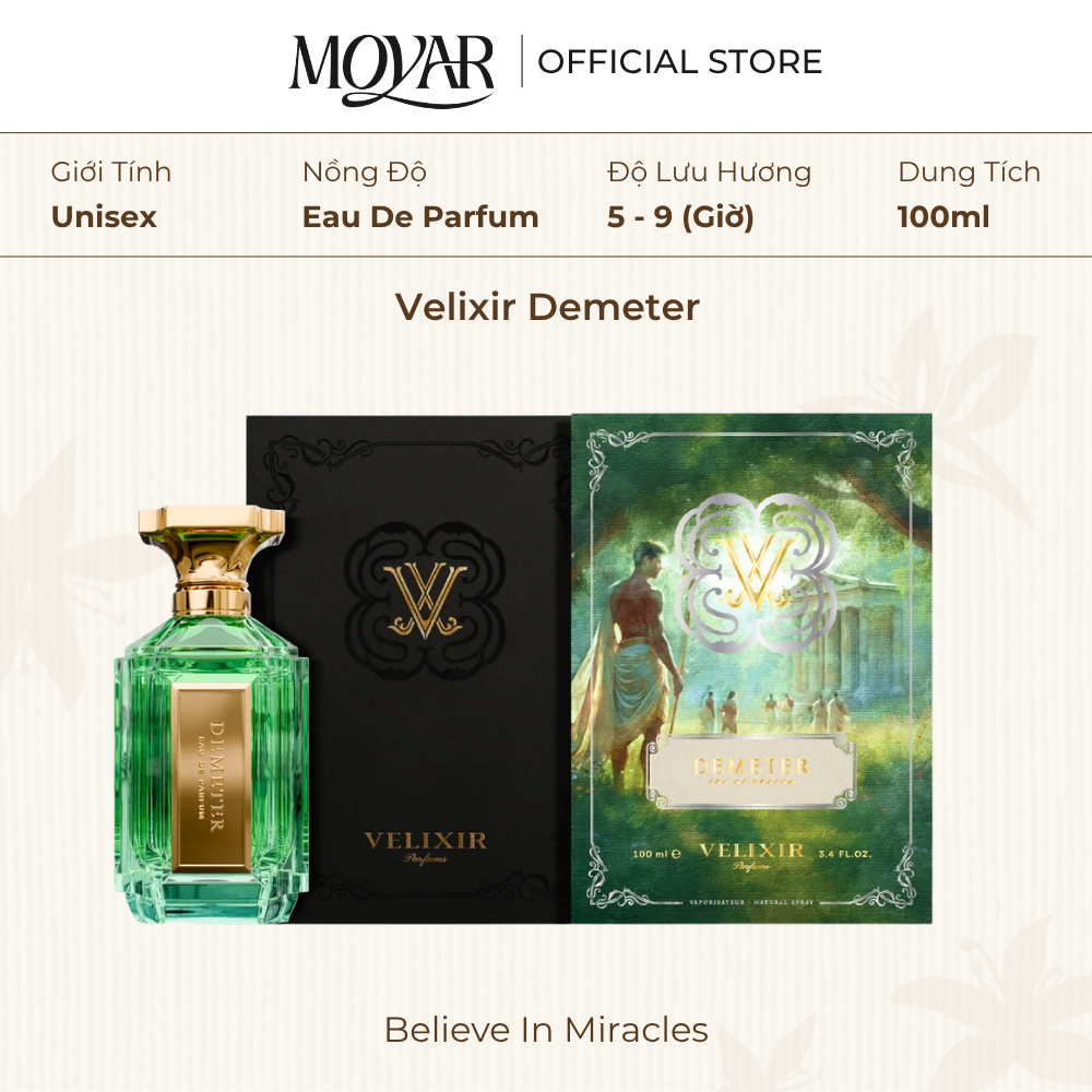 Nước Hoa Velixir Demeter EDP | Nước Hoa Unisex | Moyar Perfume