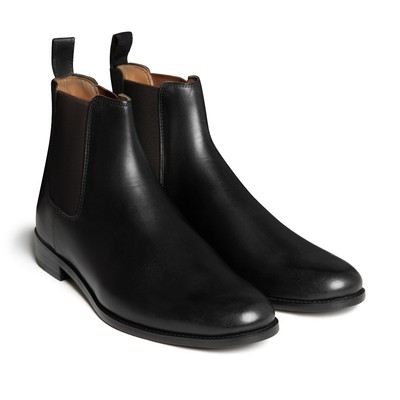 Giày Tây Cao Cấp CLASSY CHELSEA BOOTS - BO14 - Da Bò Cao Cấp Lót Trong Da Bò Mộc - Thương hiệu Be Classy