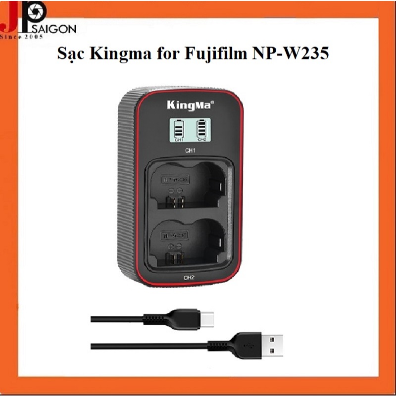 SẠC ĐÔI VER 3 KINGMA CHO FUJIFILM NP-W235