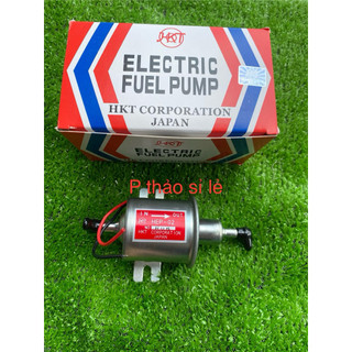 Bơm xăng, bơm dầu 12v tem đỏ loại tốt HEP -02
