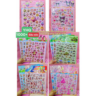 Sticker 3D Dán Trang Trí Dễ Thương