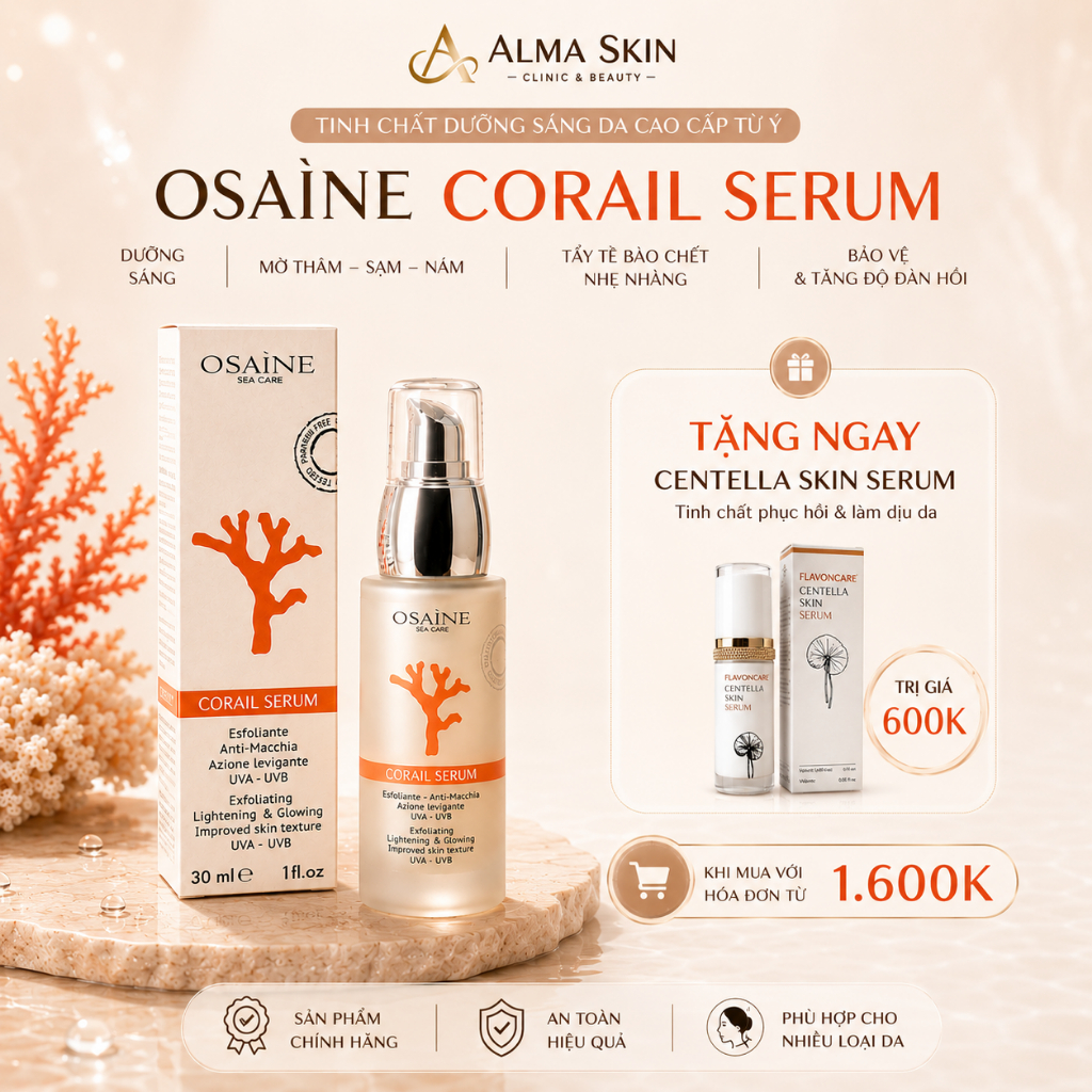 Tinh chất làm sáng da Osaine Corail 30ml