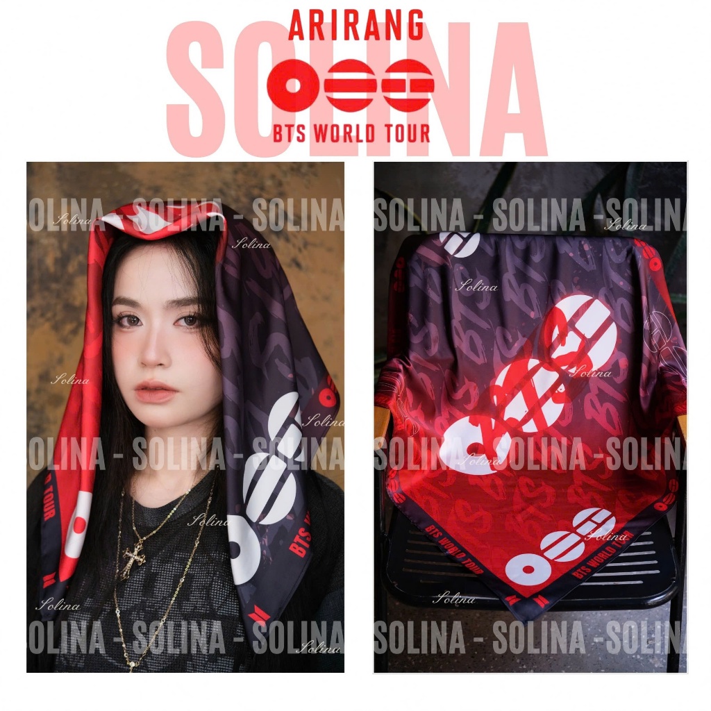 BANDANA BTS, Khăn Bandana BTS, Khăn Bandana BTS, KHĂN WHAT IS YOUR LOVE SONG