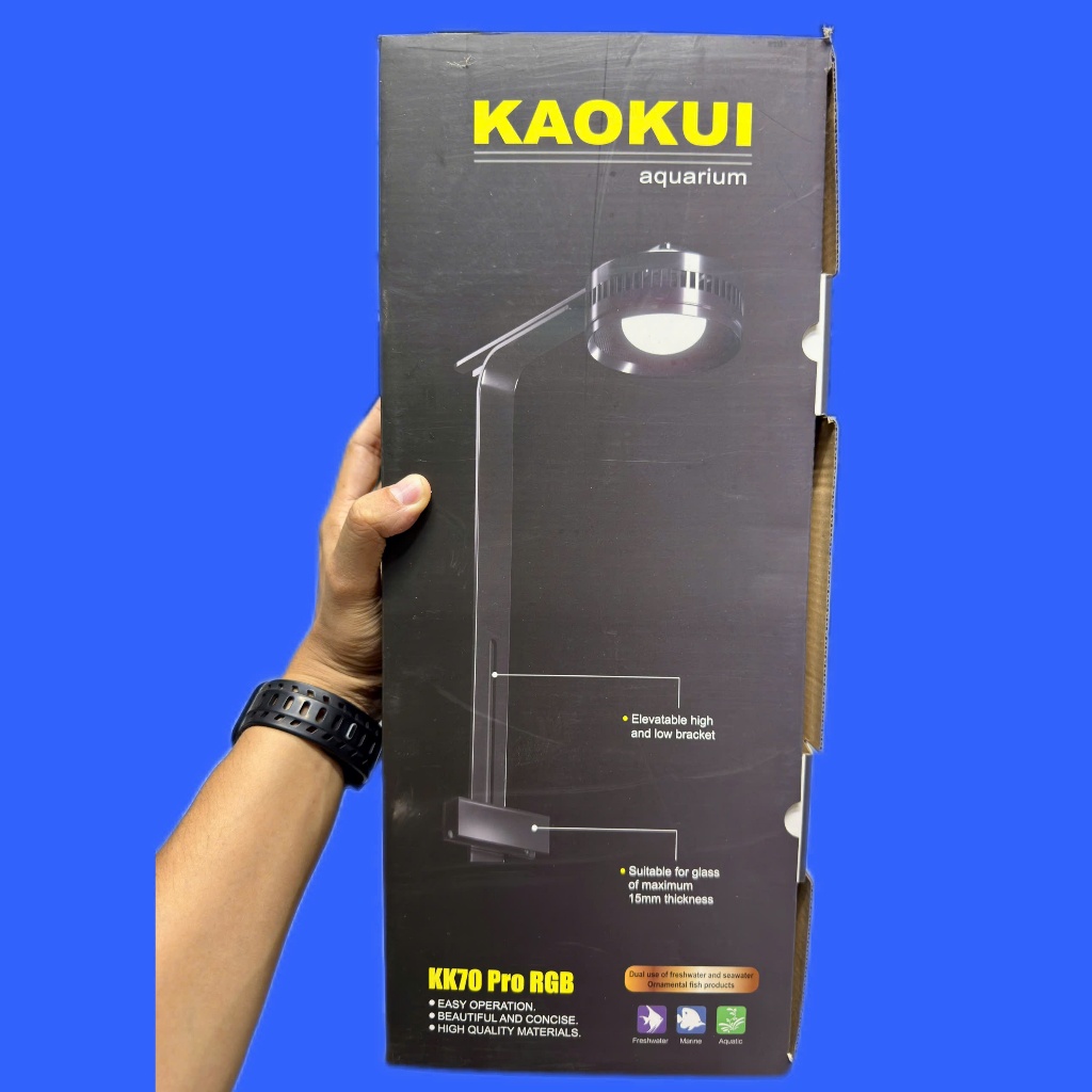 Đèn KaoKui KK70 Pro RGB 70w Đỏ Cá Không Đỏ Nước. Có Thể Điều Chỉnh Qua App Điện Thoại