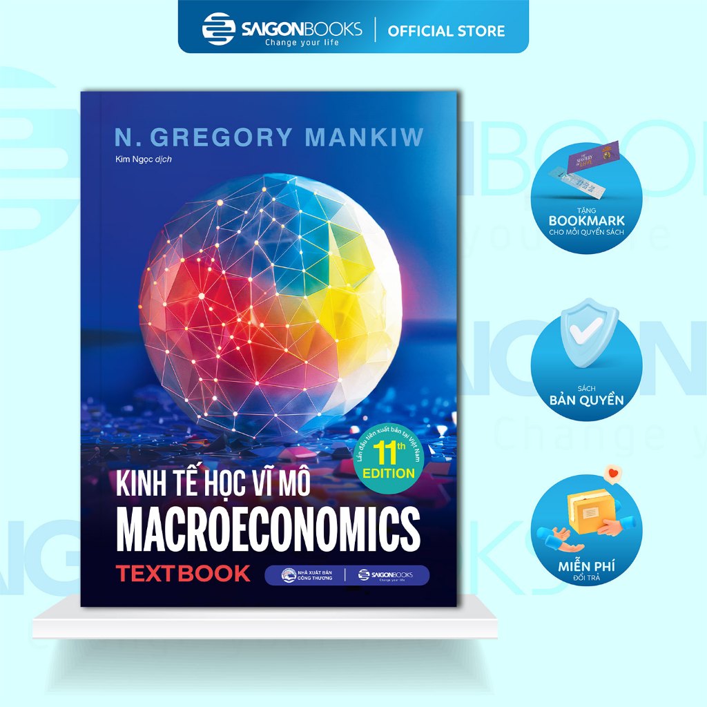 Sách - Textbook Kinh Tế Học Vĩ Mô - Macro Economics