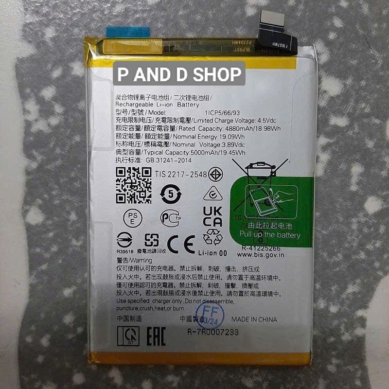 Pin Thay thế Op BLPA19 A38 CPH2579 A58 CPH2577 A18 A79