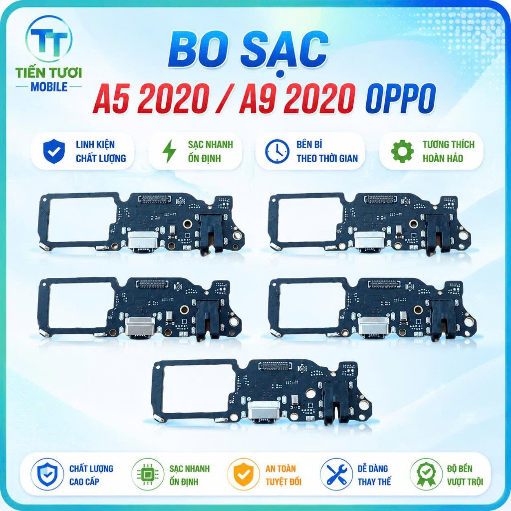 Bo sạc oppo a5 2020,a9 2020,dùng để thay thế