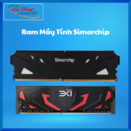 Ram Máy Tính Simorchip 8GB DDR4-3200 (CR3200XNX1-8G)/16GB DDR5-6000 (CR6000XEX1-16G)-Hàng Chính Hãng