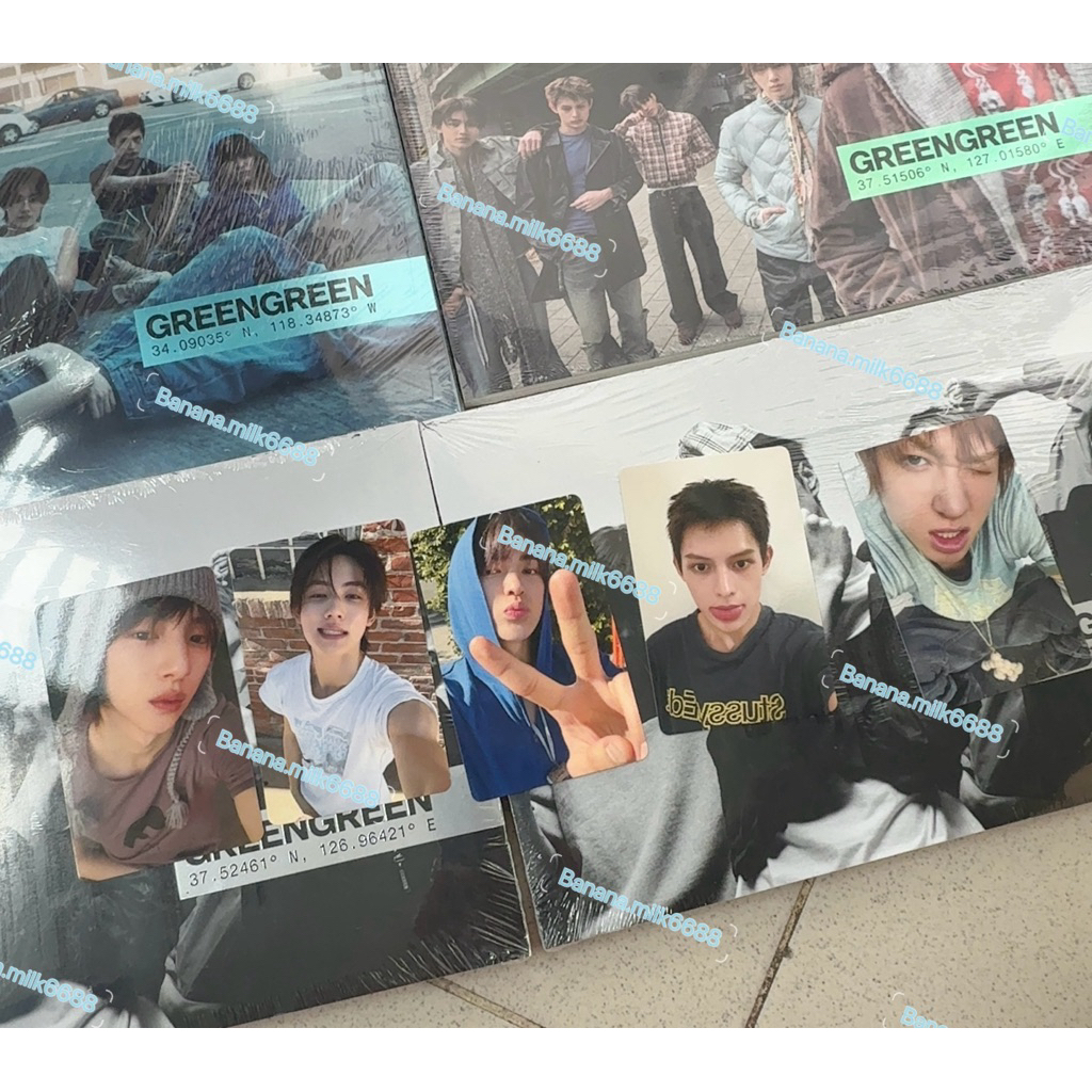 LẺ CARD POB ALBUM GREEN CORTIS các web ALA, UMS, WEJP,LD