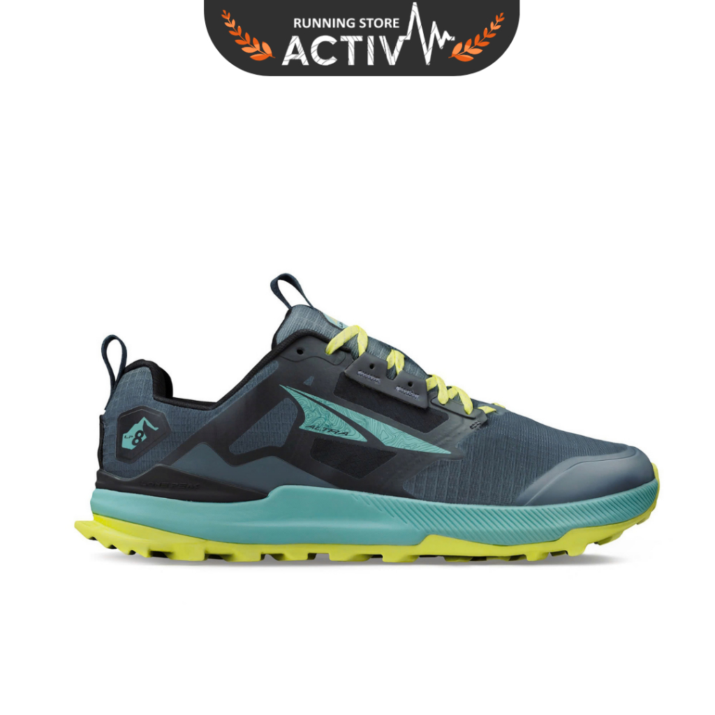 Giày Chạy Địa Hình Nam Altra Lone Peak 8 - Black/Green