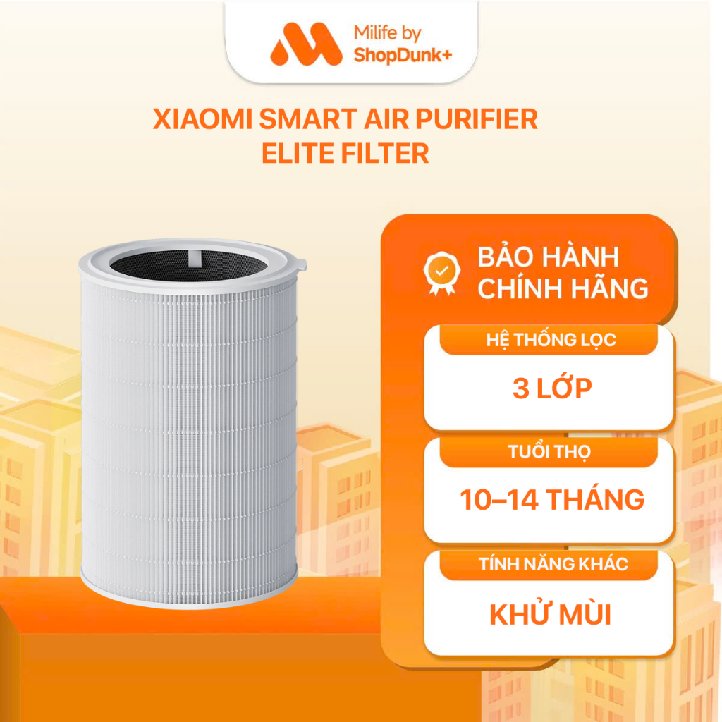 Lõi lọc không khí XIAOMI Smart Air Purifier Elite/ Pet Care Filter Chính Hãng