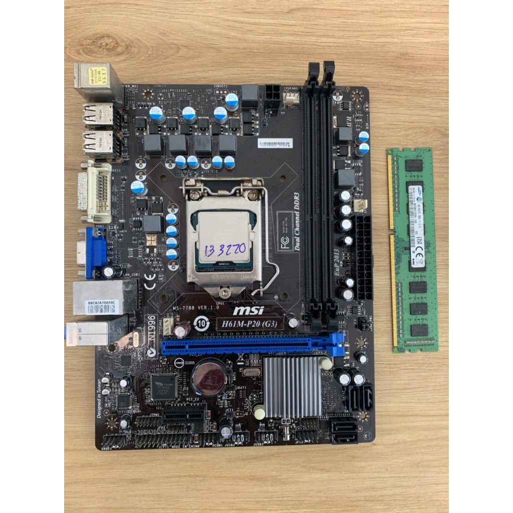 Combo main H61 + cpu i3 3220