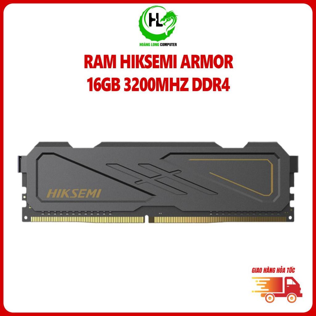 Ram PC HIKSEMI ARMOR 16GB DDR4 3200Mhz Hỗ trợ Intel XMP & AMD EXPO Bảo Hành 36 Tháng - Chính Hãng