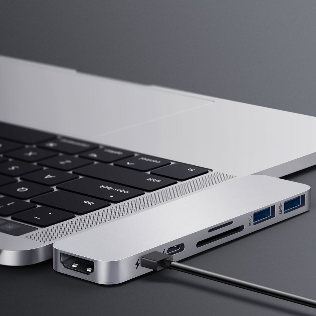 Cổng chuyển HyperDrive 7-in2- USB-C Thunderbolt 3 Hub dành cho MacBook Pro/Air (GN28B) | BigBuy360 - bigbuy360.vn