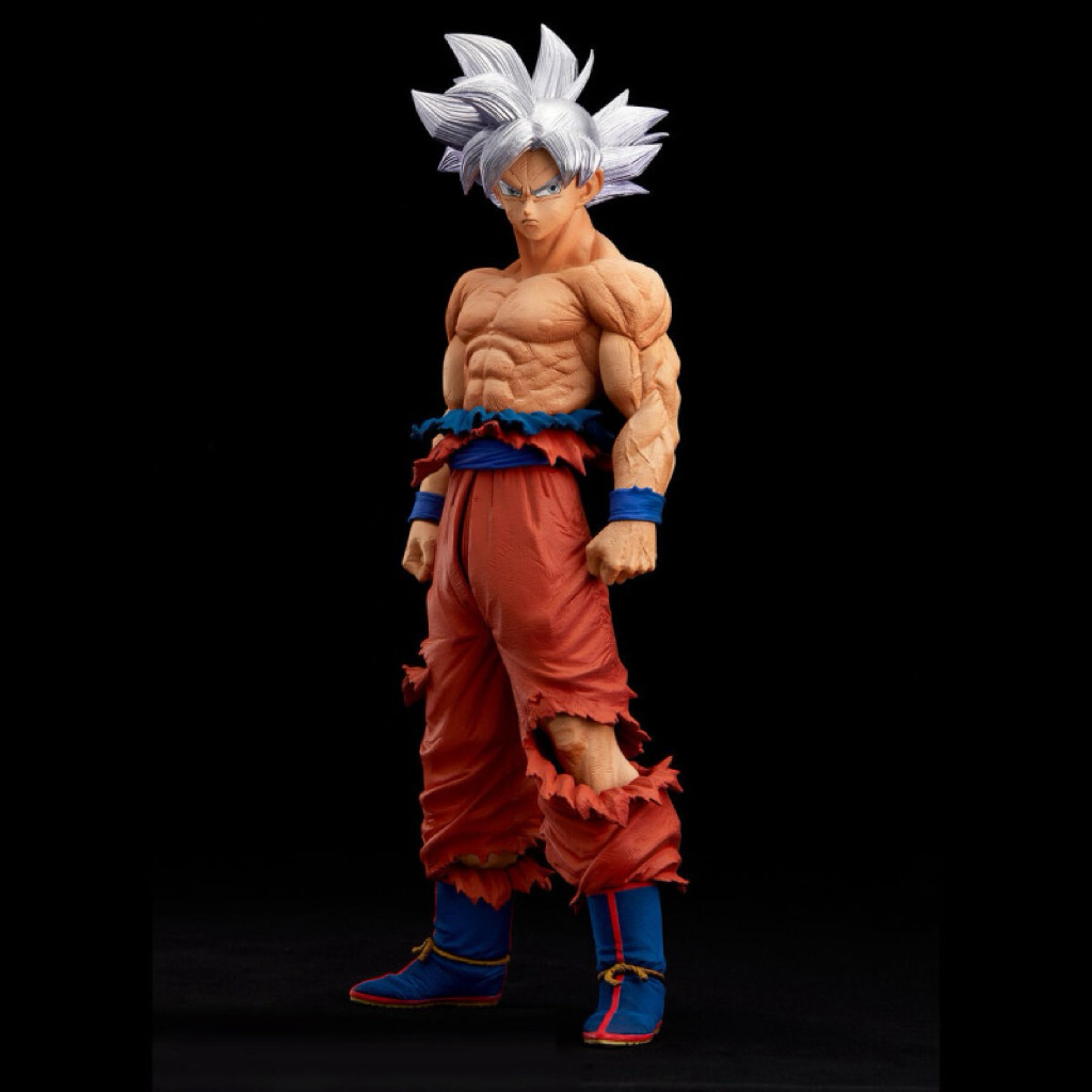 Mô Hình Dragon Ball - Son Goku Ultra Instinct Super Master Stars Piece Figure Chính Hãng Bandai