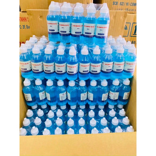 Cồn 70 độ, 90 độ chai 60ml trắng/xanh