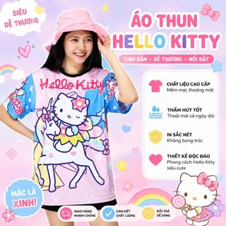 🌻ÁO THUN HELLO KITTY 🎀 KITTY HOUSE