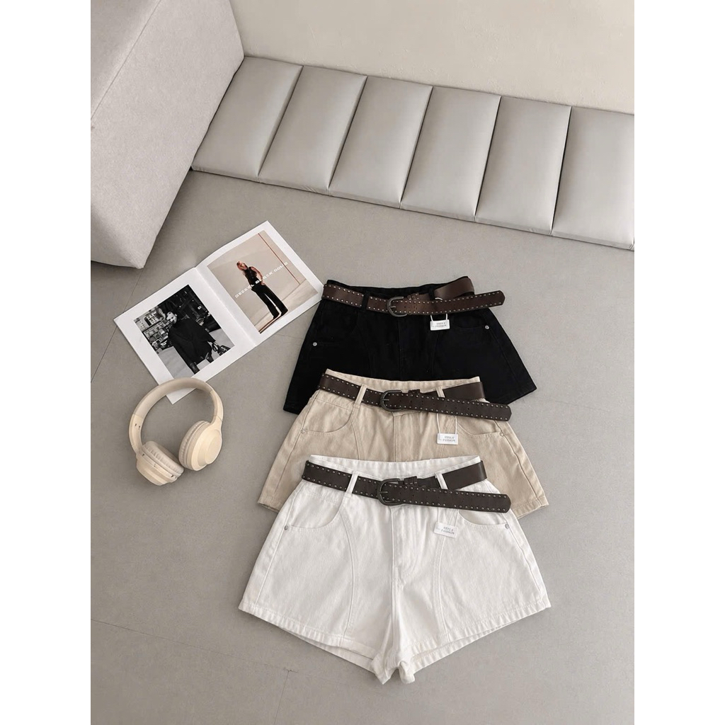 Quần short jean nữ  BIGSIZE, Quần đùi nữ bò chất liệu thoáng mát, chuẩn form chữ A MS1315 | BigBuy360 - bigbuy360.vn