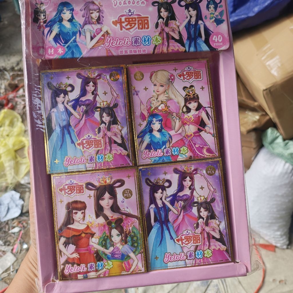 Sỉ hộp 40 quyển sổ dán sticker quyển 12 trang