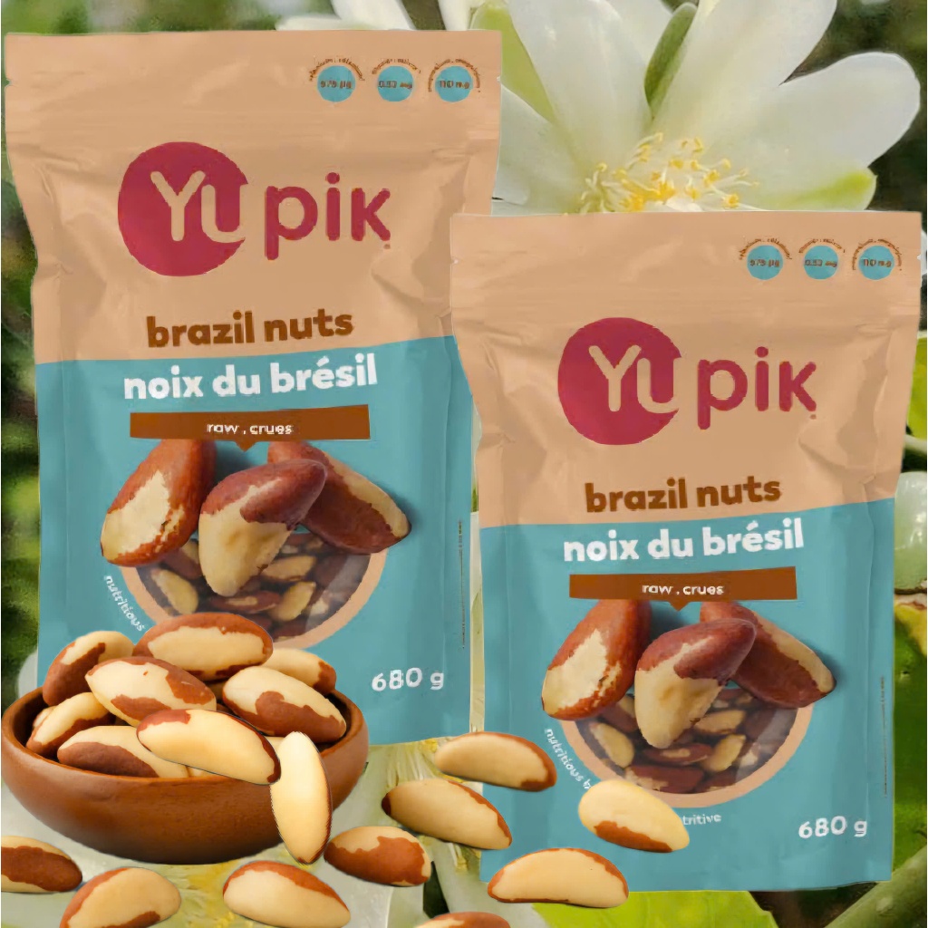 Brazil Nut Cao Cấp 680gr 🇧🇷 Siêu Hạt Brazil Nut Date 2027 🇧🇷 Rich Selenium - Canada Import - Ăn Tốt 